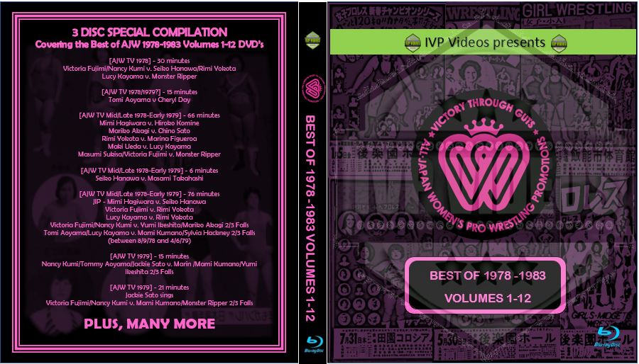 AJW 1978-1983 V.1 (3 Disc Blu-Ray with Cover Art)